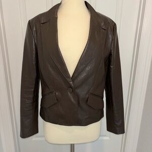 DREW Dark Brown Blazer